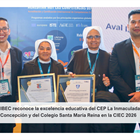 IBEC reconoce la excelencia educativa del CEP La Inmaculada Concepción y del Colegio Santa María Reina en la CIEC 2026
