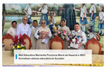 Red Educativa Marianita Provincia María de Nazaret e IBEC formalizan alianza educativa en Ecuador