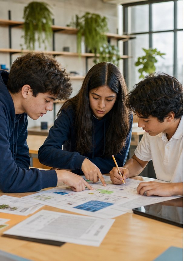 Estudiantes detectan un problema y organizan evidencia para comprenderlo